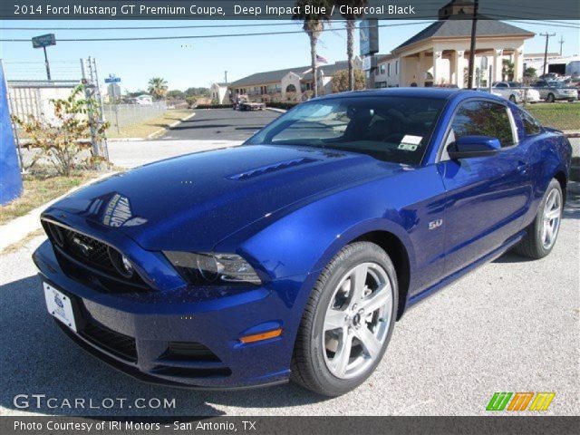 2014 Ford Mustang GT Premium Coupe in Deep Impact Blue