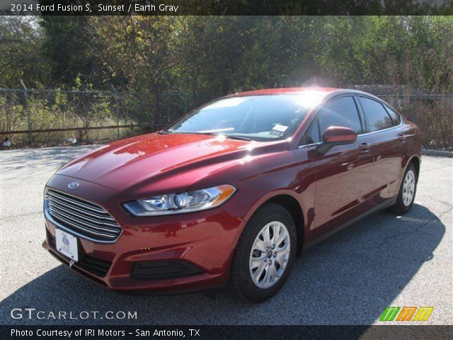 2014 Ford Fusion S in Sunset