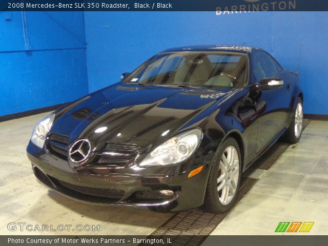 2008 Mercedes-Benz SLK 350 Roadster in Black