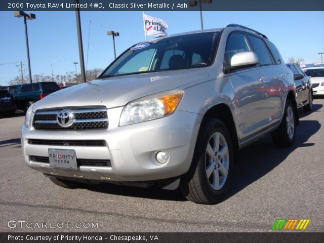 2006 Toyota RAV4 Limited 4WD in Classic Silver Metallic