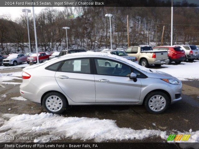 2014 Ford Fiesta S Sedan in Ingot Silver