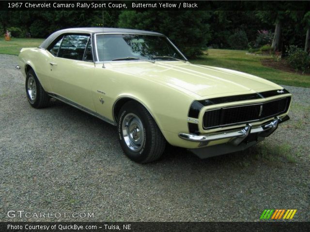 1967 Chevrolet Camaro Rally Sport Coupe in Butternut Yellow