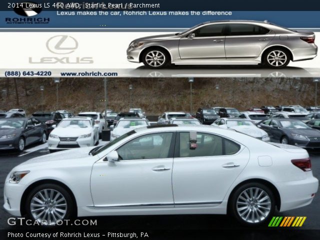 2014 Lexus LS 460 AWD in Starfire Pearl