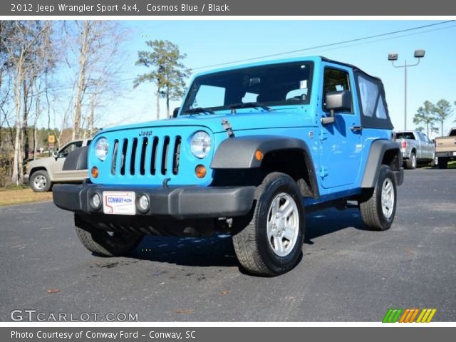 2012 Jeep Wrangler Sport 4x4 in Cosmos Blue