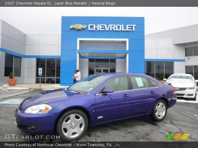 2007 Chevrolet Impala SS in Laser Blue Metallic