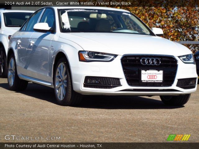 2014 Audi A4 2.0T Sedan in Glacier White Metallic