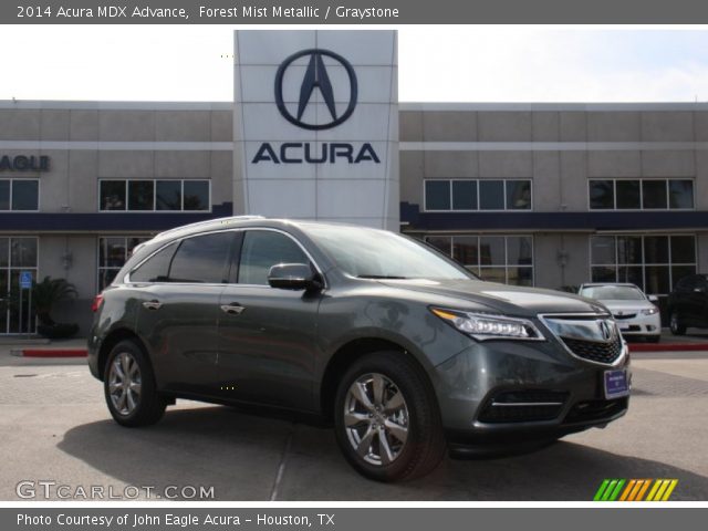 2014 Acura MDX Advance in Forest Mist Metallic