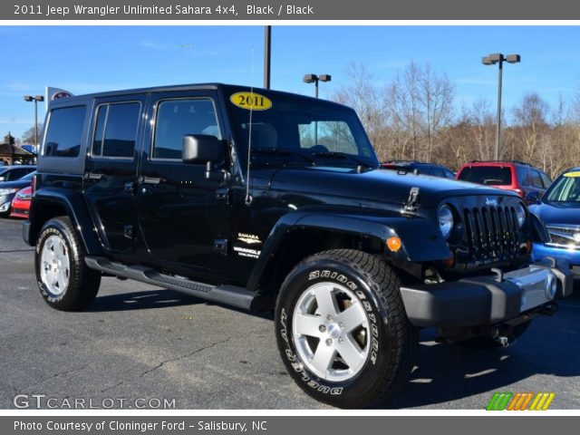 2011 Jeep Wrangler Unlimited Sahara 4x4 in Black