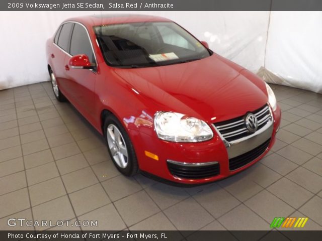 2009 Volkswagen Jetta SE Sedan in Salsa Red