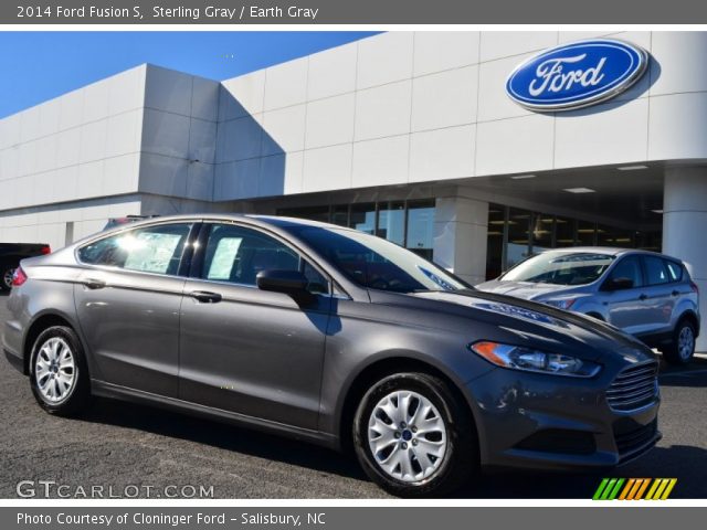 2014 Ford Fusion S in Sterling Gray