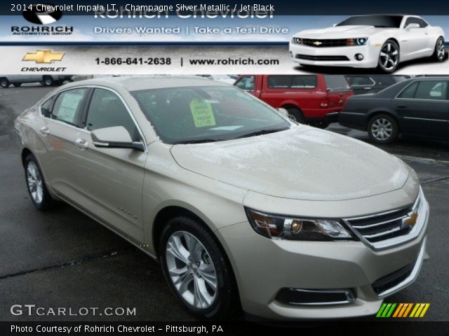 2014 Chevrolet Impala LT in Champagne Silver Metallic