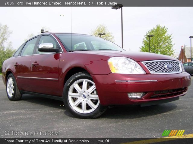 2006 Ford Five Hundred Limited in Merlot Metallic
