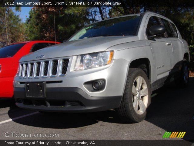 2012 Jeep Compass Sport in Bright Silver Metallic