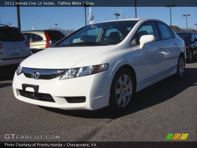 2011 Honda Civic LX Sedan in Taffeta White