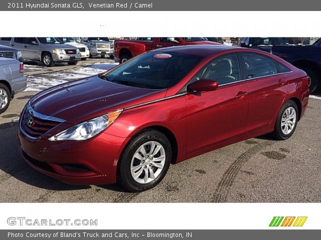 2011 Hyundai Sonata GLS in Venetian Red