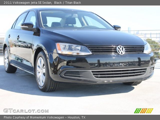 2011 Volkswagen Jetta SE Sedan in Black