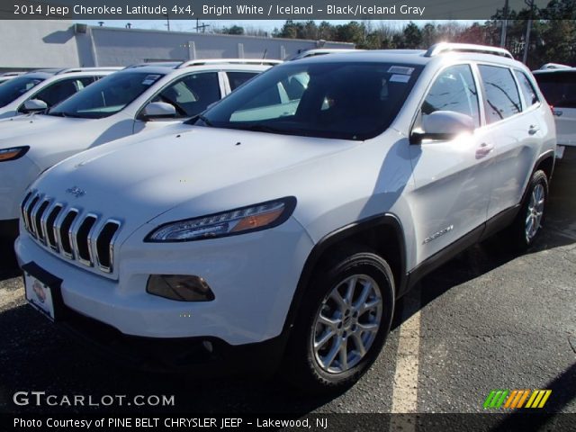 2014 Jeep Cherokee Latitude 4x4 in Bright White