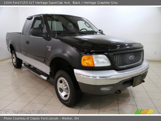 2004 Ford F150 XLT Heritage SuperCab 4x4 in Black