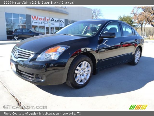 2009 Nissan Altima 2.5 S in Super Black