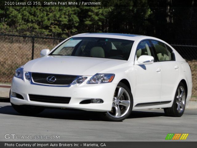 2010 Lexus GS 350 in Starfire Pearl White