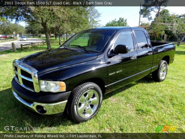 2003 Dodge Ram 1500 SLT Quad Cab in Black