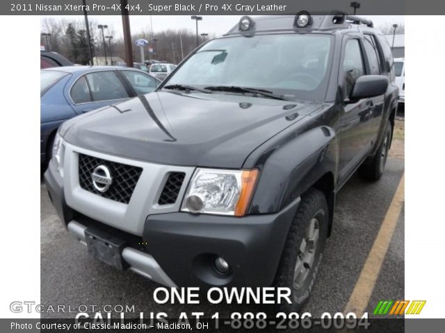 2011 Nissan Xterra Pro-4X 4x4 in Super Black