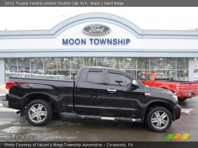 2012 Toyota Tundra Limited Double Cab 4x4 in Black