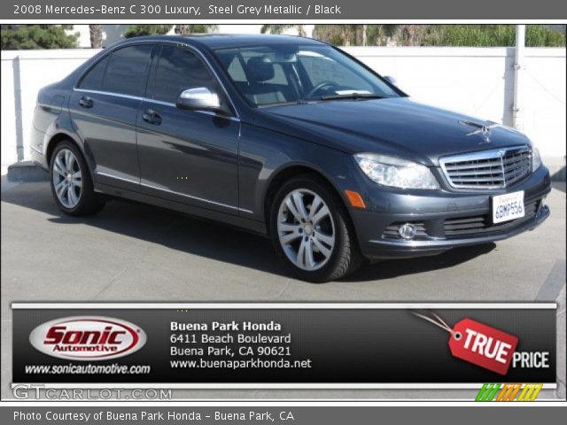 2008 Mercedes-Benz C 300 Luxury in Steel Grey Metallic