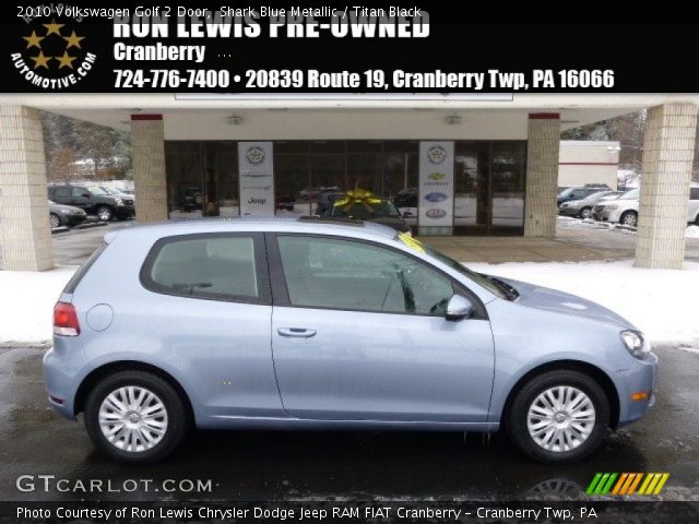 2010 Volkswagen Golf 2 Door in Shark Blue Metallic