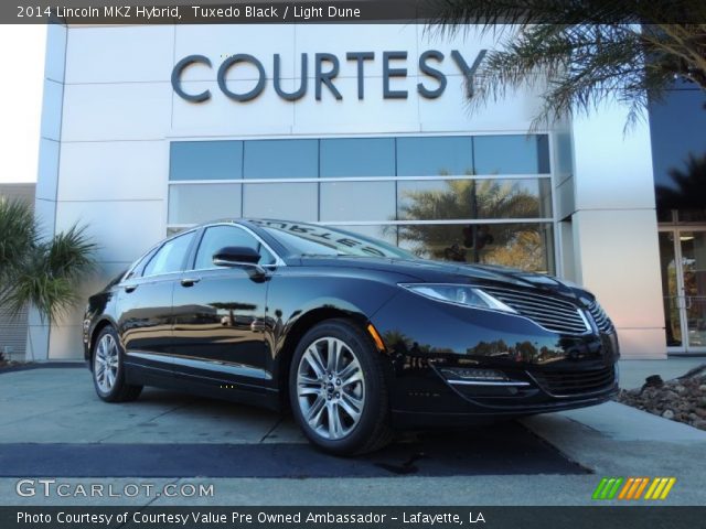 2014 Lincoln MKZ Hybrid in Tuxedo Black