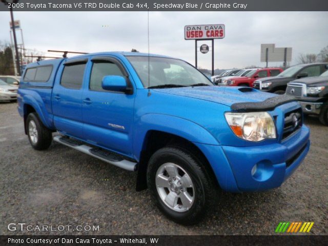 2008 Toyota Tacoma V6 TRD Double Cab 4x4 in Speedway Blue