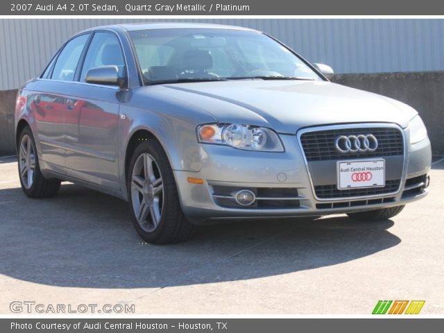 2007 Audi A4 2.0T Sedan in Quartz Gray Metallic
