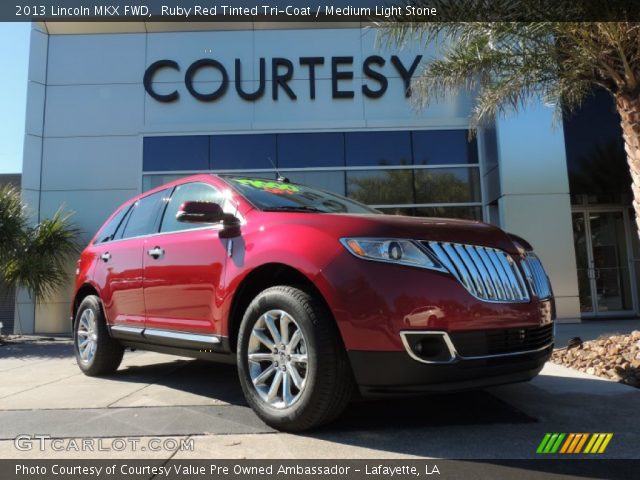 2013 Lincoln MKX FWD in Ruby Red Tinted Tri-Coat