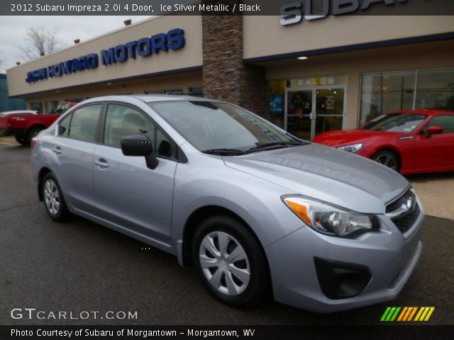 2012 Subaru Impreza 2.0i 4 Door in Ice Silver Metallic