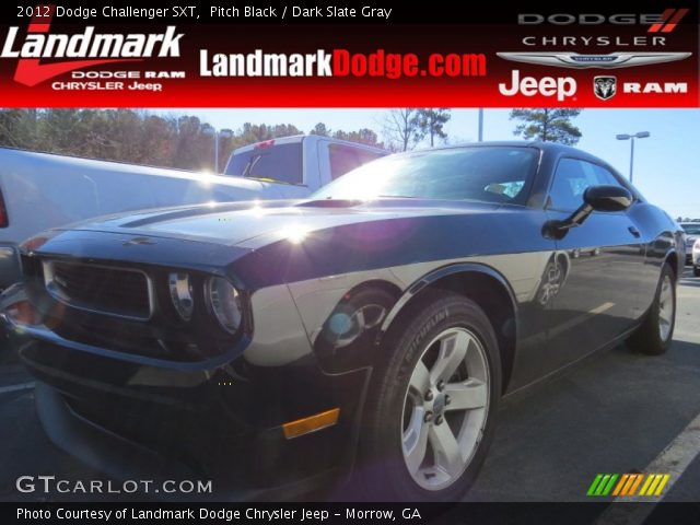 2012 Dodge Challenger SXT in Pitch Black
