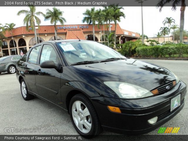2004 Ford Focus ZTS Sedan in Pitch Black