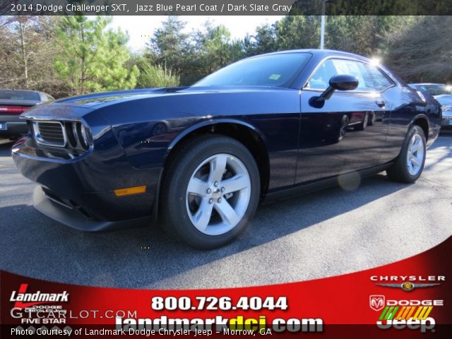 2014 Dodge Challenger SXT in Jazz Blue Pearl Coat