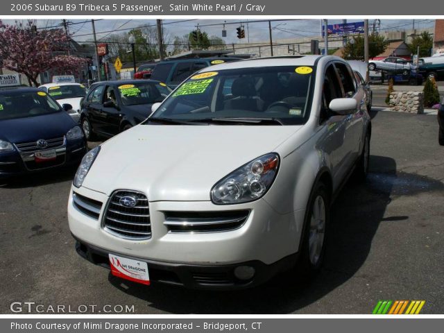 2006 Subaru B9 Tribeca 5 Passenger in Satin White Pearl