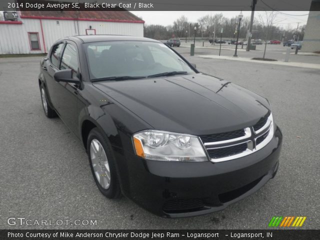 2014 Dodge Avenger SE in Black Clear Coat