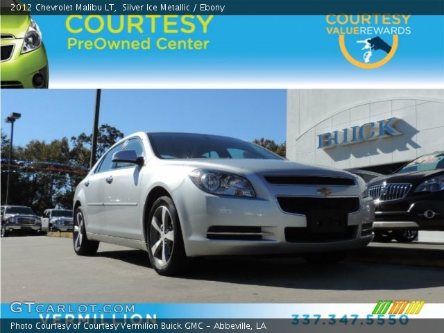 2012 Chevrolet Malibu LT in Silver Ice Metallic
