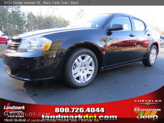 2014 Dodge Avenger SE in Black Clear Coat