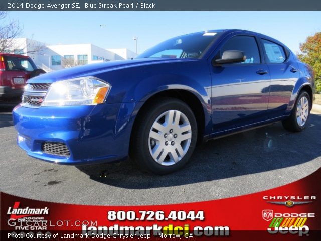 2014 Dodge Avenger SE in Blue Streak Pearl