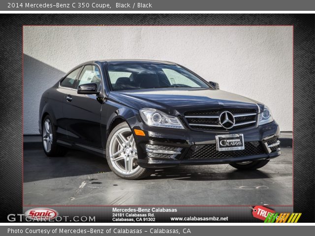 2014 Mercedes-Benz C 350 Coupe in Black