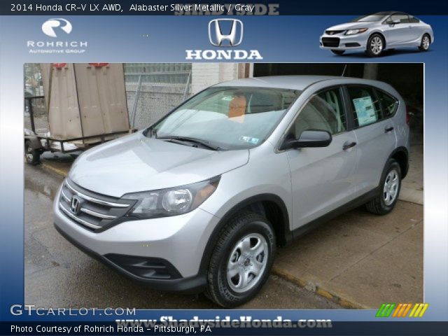 2014 Honda CR-V LX AWD in Alabaster Silver Metallic