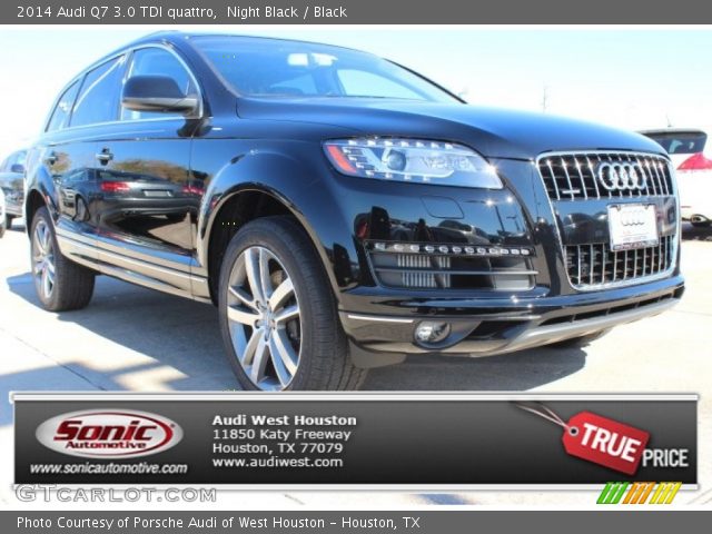 2014 Audi Q7 3.0 TDI quattro in Night Black