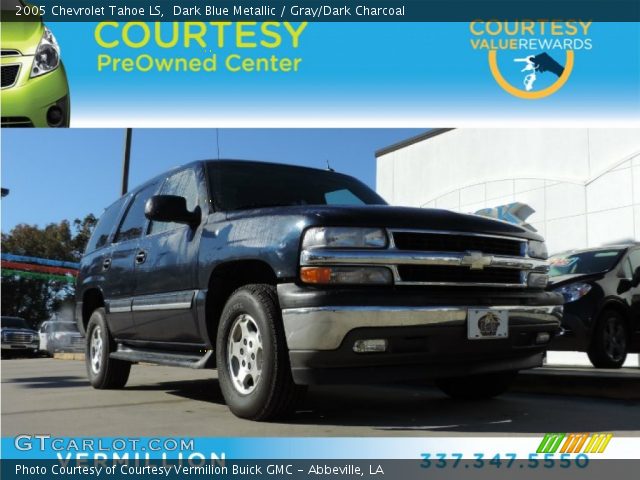 2005 Chevrolet Tahoe LS in Dark Blue Metallic