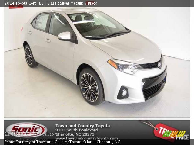 2014 Toyota Corolla S in Classic Silver Metallic