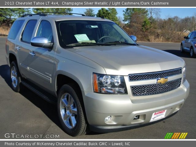 2013 Chevrolet Tahoe LT 4x4 in Champagne Silver Metallic