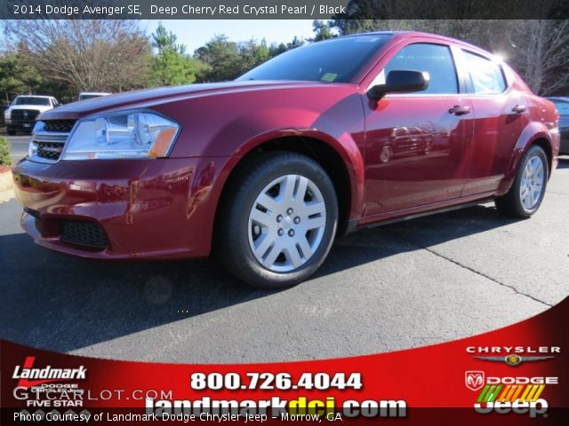 2014 Dodge Avenger SE in Deep Cherry Red Crystal Pearl