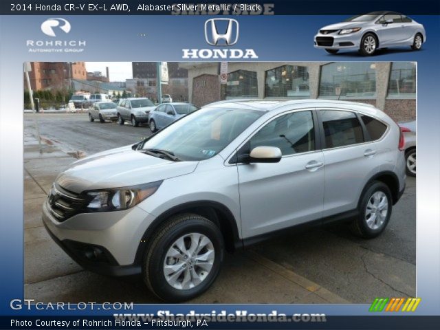 2014 Honda CR-V EX-L AWD in Alabaster Silver Metallic
